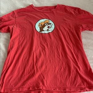 Red Buc-ee’s Graphic Short Sleeve Tee